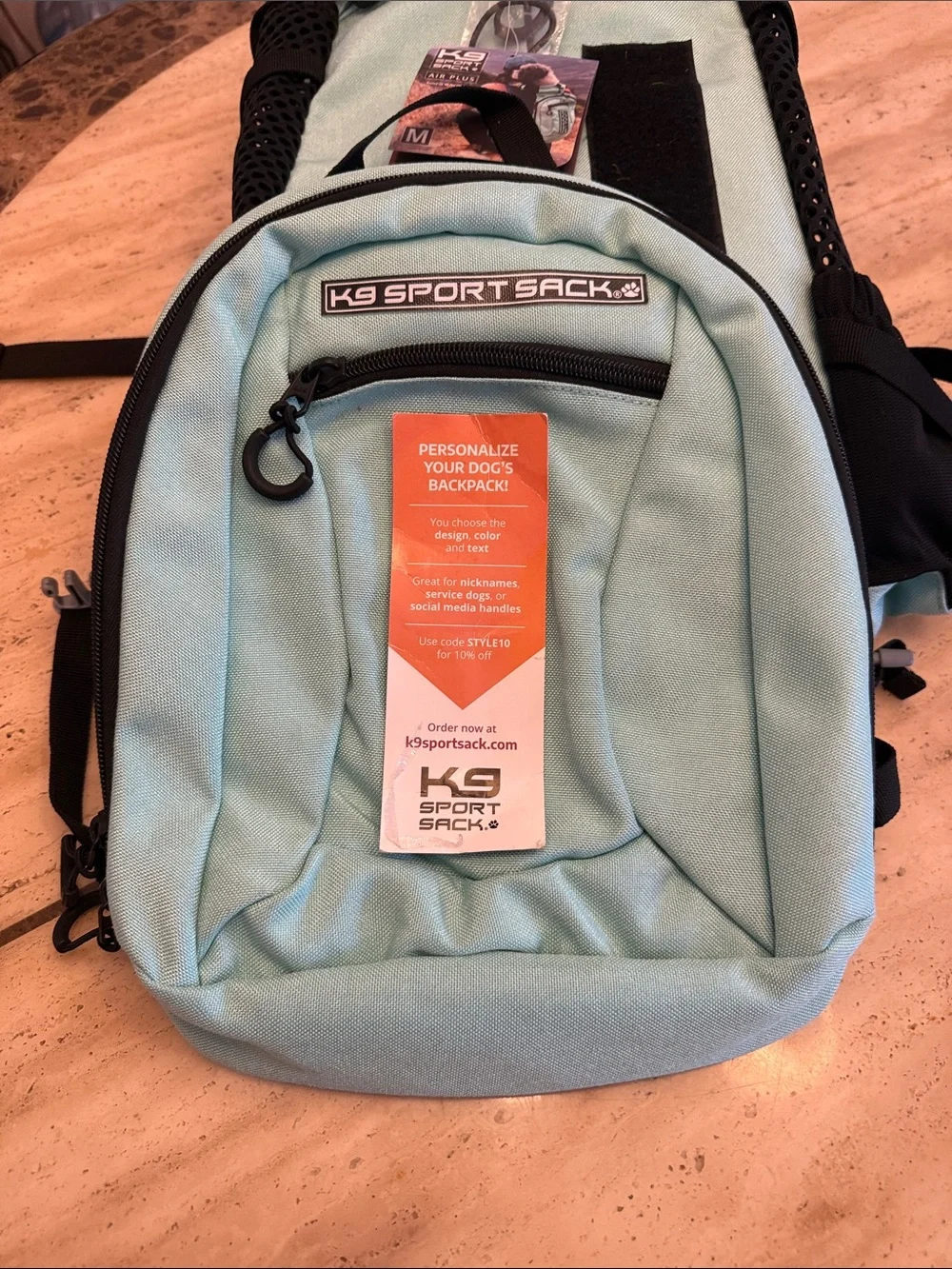 K9 Sport Sack Dog Backpack Carrier - Mint